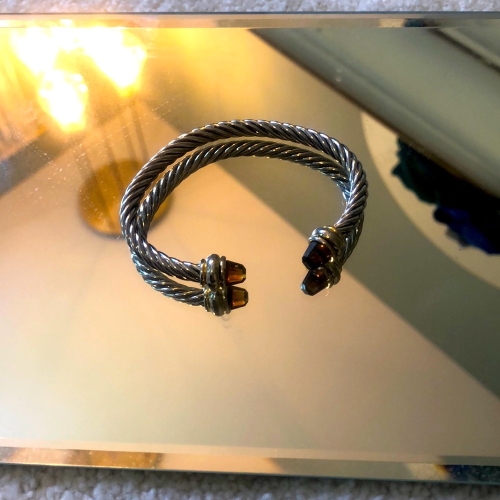 Silver wrap around bracelet